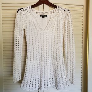 Boho Chrochet Top or Mini Dress